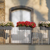 Lechuza Balconera Cottage - fioriera da balcone rettangolare per interno/esterno