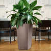 Lechuza Cubico Premium - vaso quadrato alto da interno