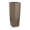 Lechuza Cubico Alto Premium - vaso quadrato alto da interno