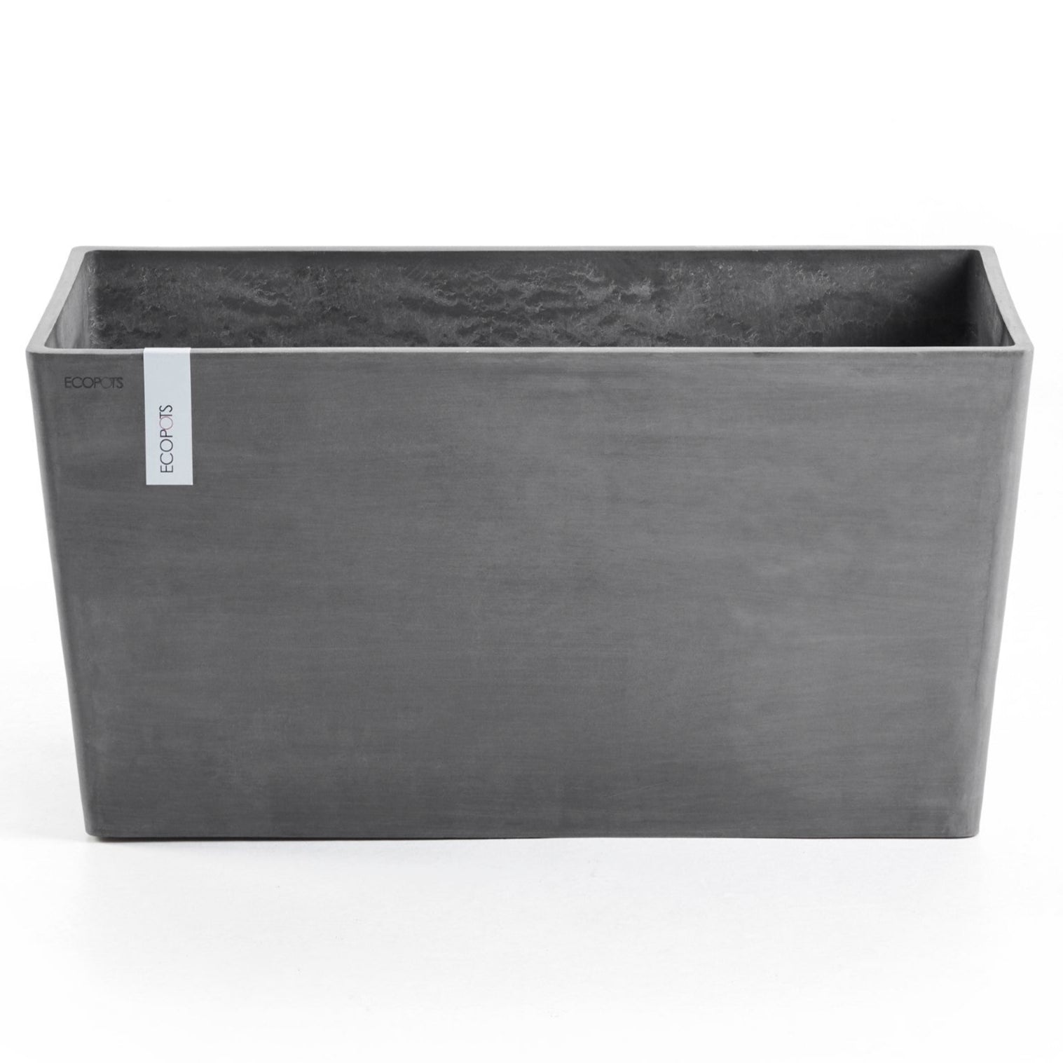 Ecopots Paris - fioriera rettangolare lunga da interno/esterno