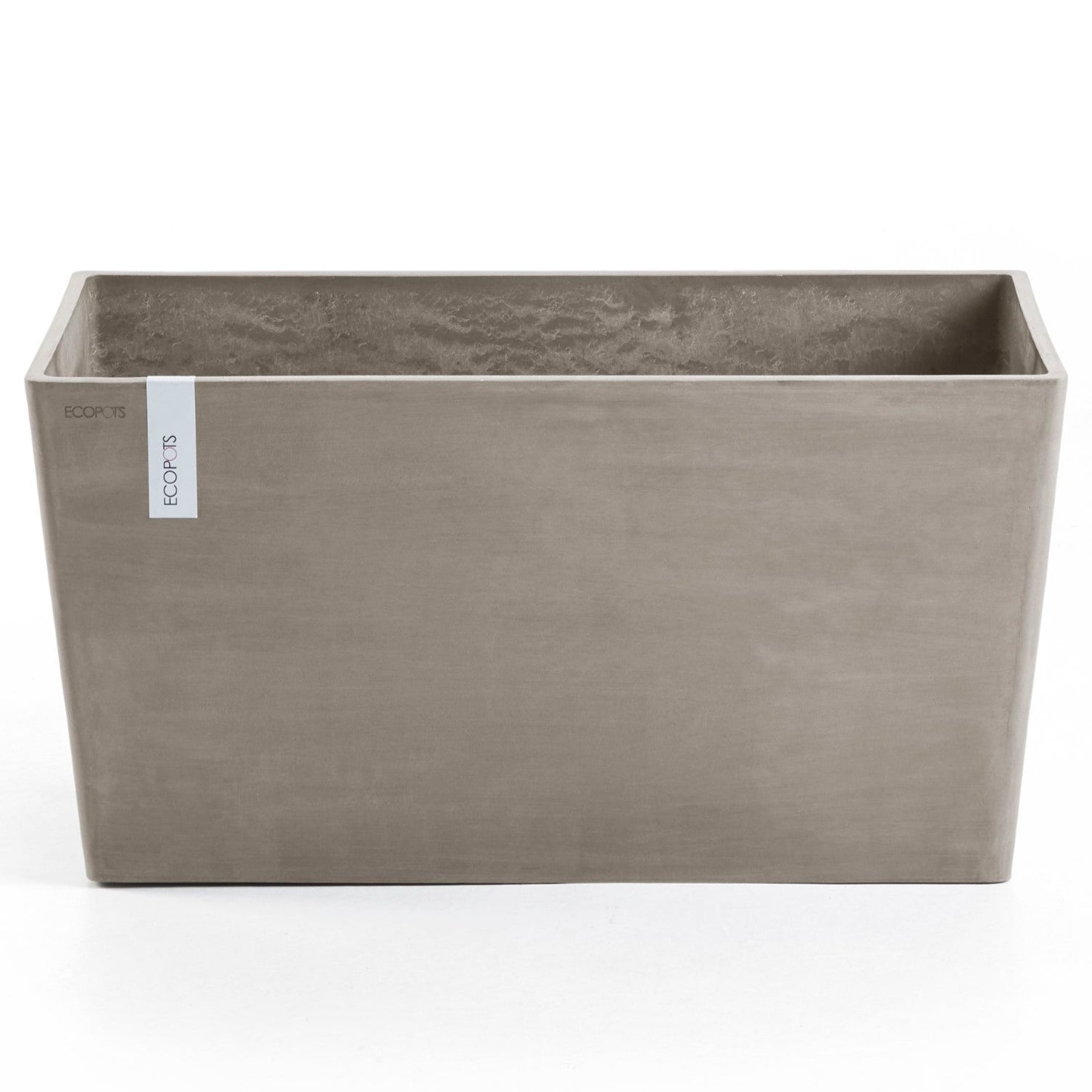 Ecopots Paris - fioriera rettangolare lunga da interno/esterno