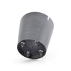 Ecopots Amsterdam Wheels - vaso tondo con rotelle da interno/esterno