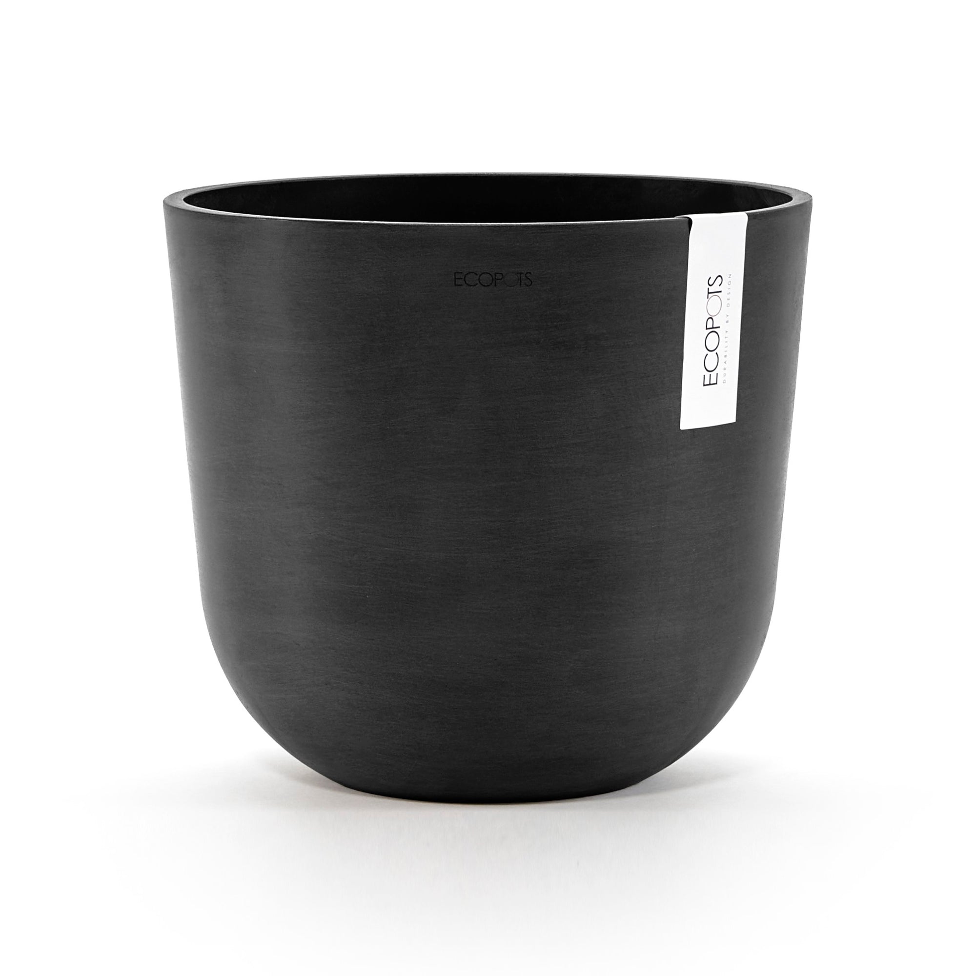 Ecopots Oslo - vaso tondo basso da interno/esterno