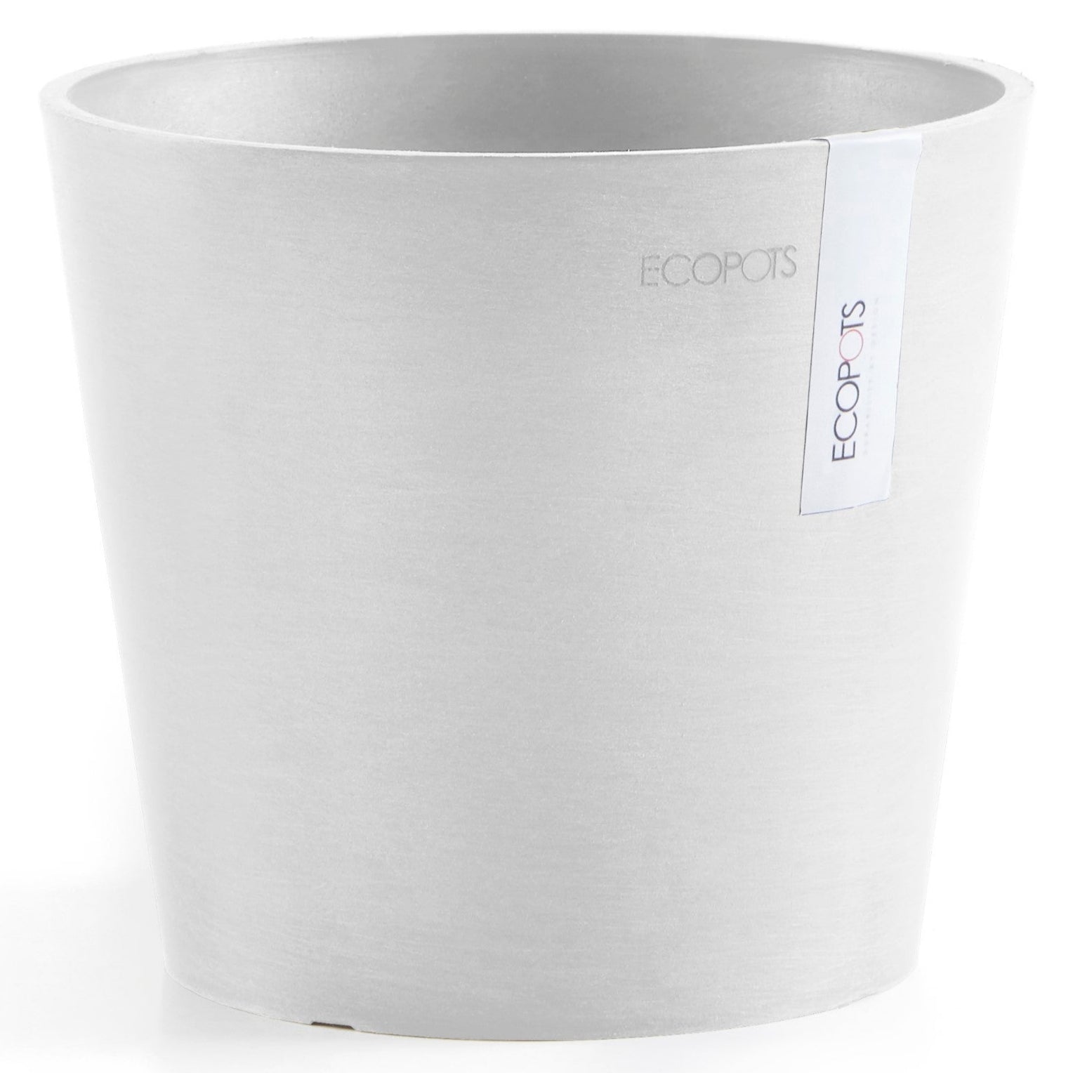 Ecopots Amsterdam - vaso tondo basso da interno/esterno