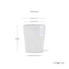 Ecopots Morinda - vaso alto per orchidee da interno