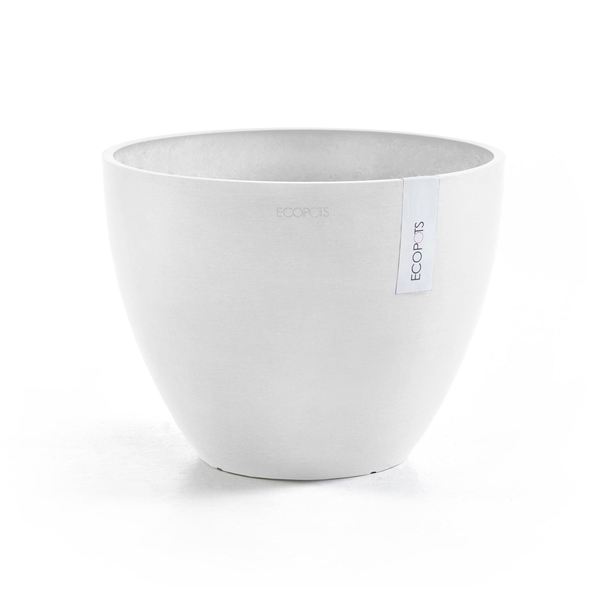 Ecopots Antwerp - vaso tondo basso da interno/esterno