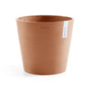 Ecopots Amsterdam - vaso tondo basso da interno/esterno