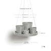 Ecopots Sottovaso da appendere