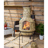 Navajo Grill barbecue/ caminetto in stile messicano - da esterno