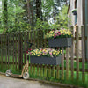 Lechuza Balconera Color - fioriera da balcone rettangolare per interno/esterno