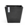 Ecopots Rotterdam - vaso quadrato basso da interno/esterno