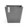 Ecopots Rotterdam - vaso quadrato basso da interno/esterno